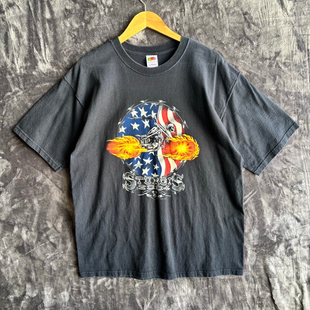 Vintage 2004 Sturgis Biker T-Shirt Color Black